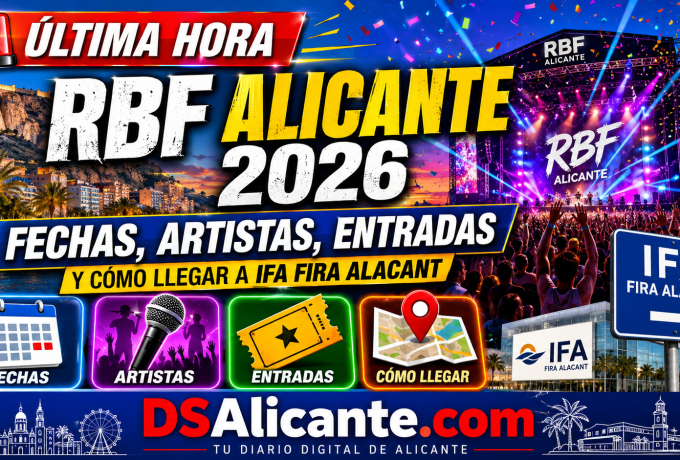 RBF Alicante 2026 en IFA Fira Alacant con primeros artistas confirmados