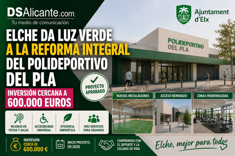 Reforma polideportivo del Pla Elche