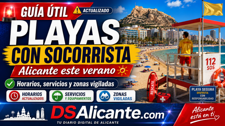 Socorristas playas Alicante 2026