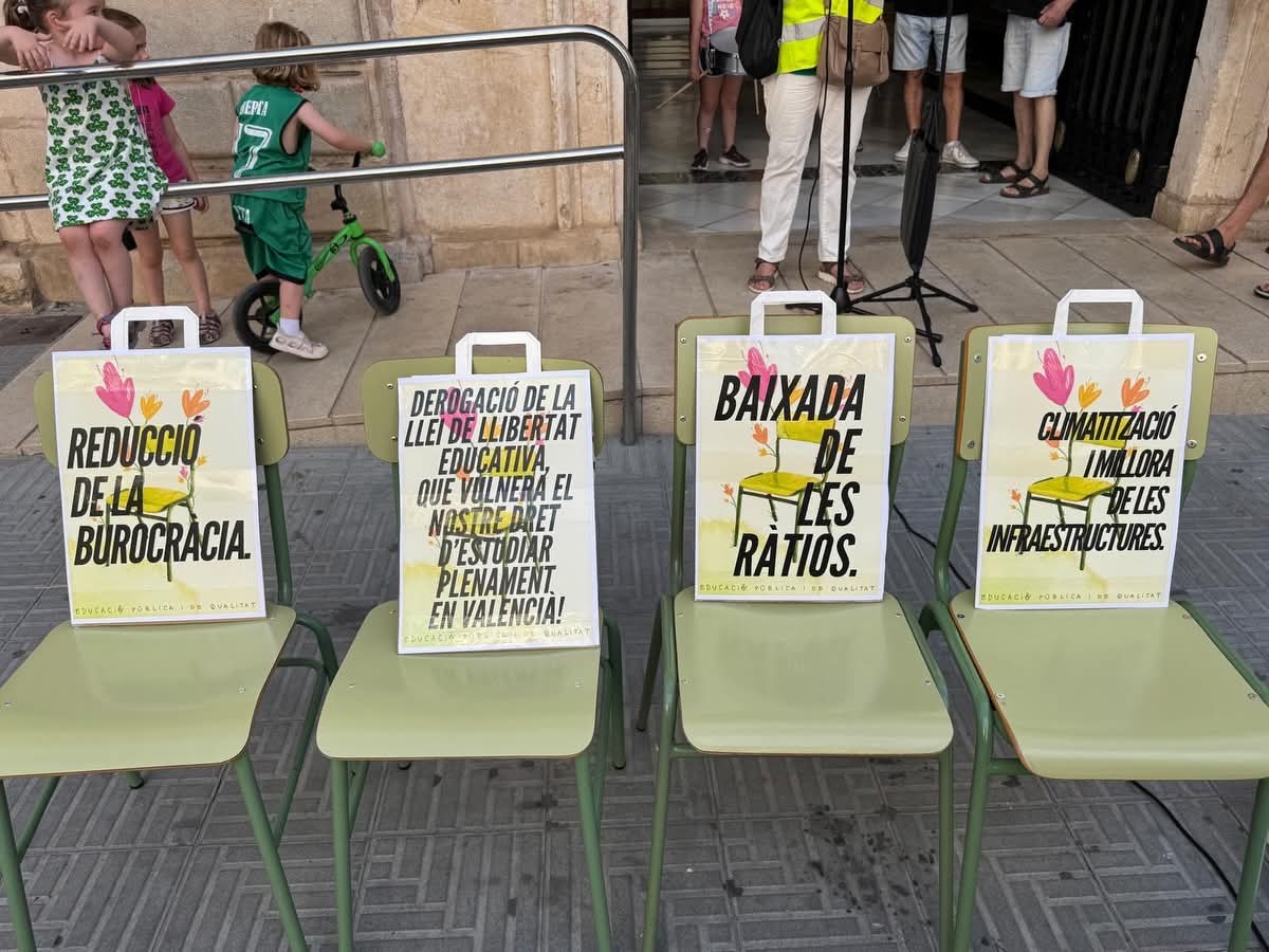 Sueca en defensa de la educación pública y de calidad Sueca en defensa de la educación pública y de calidad