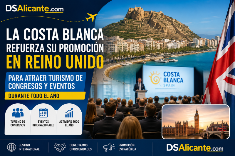 Turismo MICE en la Costa Blanca: una oportunidad para crecer todo el año