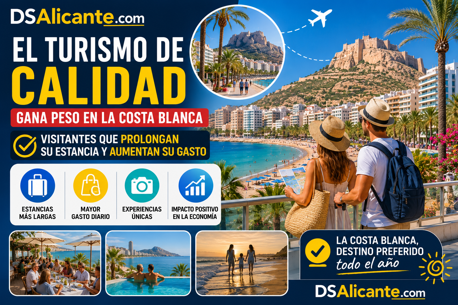 Turismo de calidad en la Costa Blanca: la tendencia que impulsa el verano
