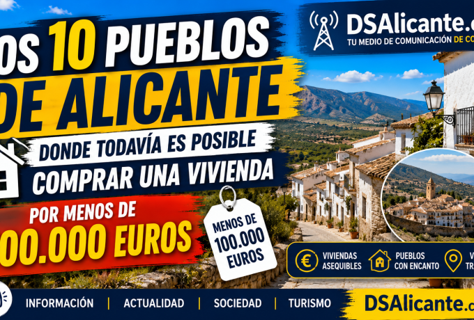 Viviendas baratas en Alicante: pueblos donde comprar en 2026