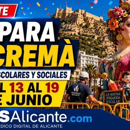 cremà hogueras escolares Alicante 2026