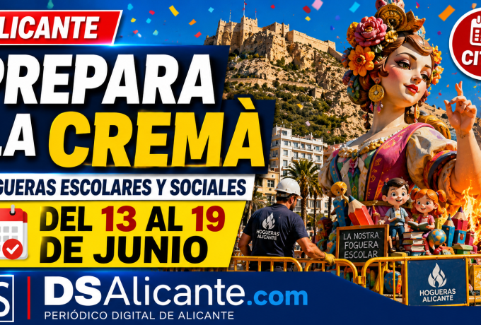cremà hogueras escolares Alicante 2026