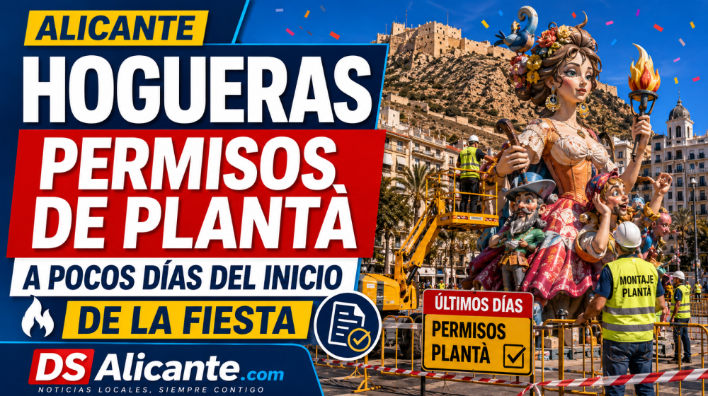 permisos de plantà Hogueras Alicante 2026