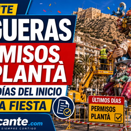 permisos de plantà Hogueras Alicante 2026