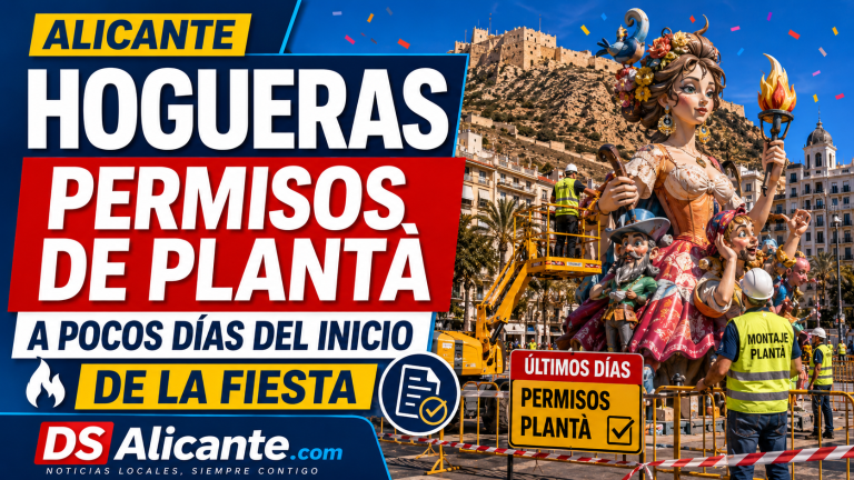 permisos de plantà Hogueras Alicante 2026