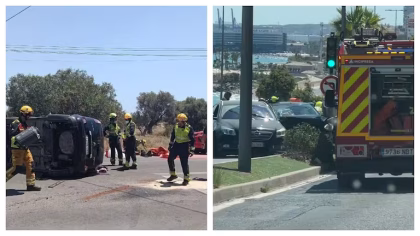 Accidente en Mutxamel y Alicante deja varios heridos