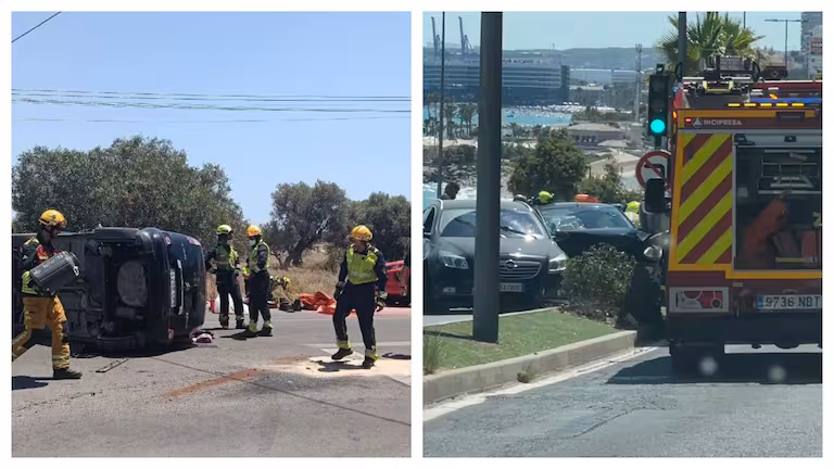 Accidente en Mutxamel y Alicante deja varios heridos