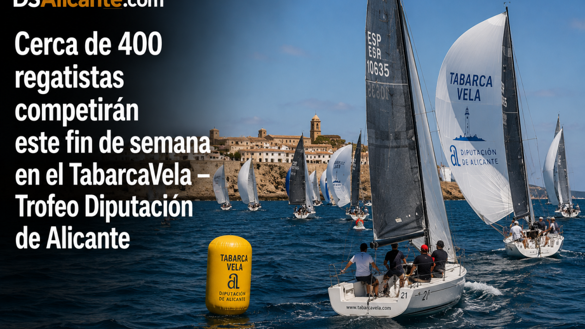 Alicante reúne a cerca de 400 regatistas en una de las grandes citas de la vela del Mediterráneo