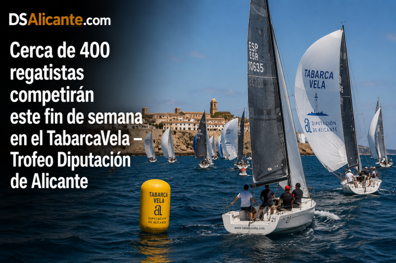 Alicante reúne a cerca de 400 regatistas en una de las grandes citas de la vela del Mediterráneo