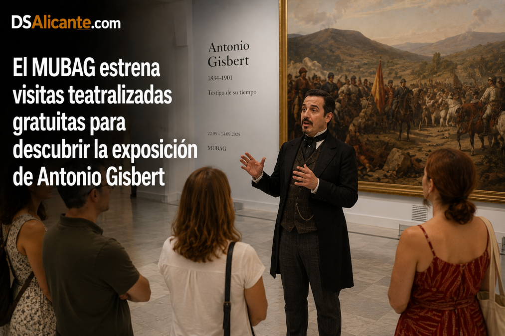 Así puedes recorrer gratis la exposición de Antonio Gisbert en Alicante con una visita teatralizada