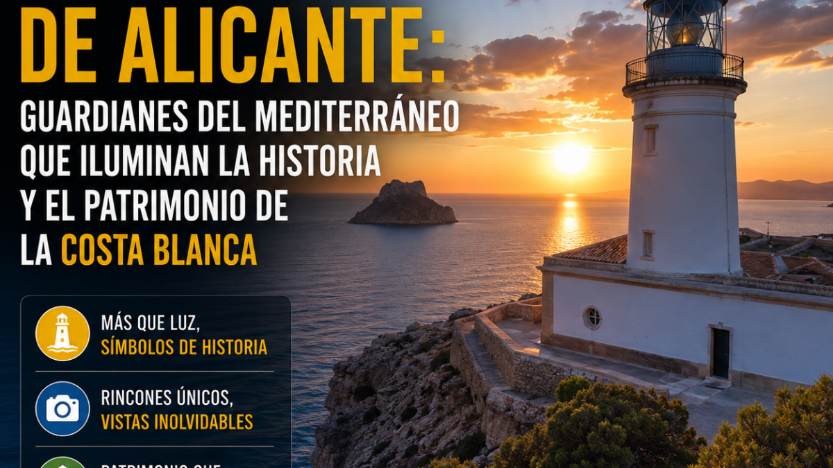 Faros de Alicante: historia, rutas y patrimonio de la Costa Blanca
