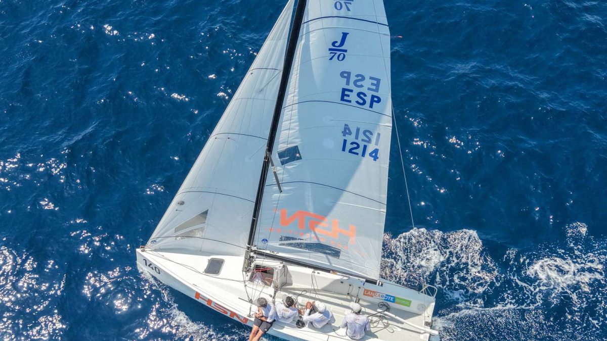 El HSN Sailing Team afronta la jornada final del Europeo de J70 con todo por decidir