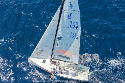 El HSN Sailing Team afronta la jornada final del Europeo de J70 con todo por decidir