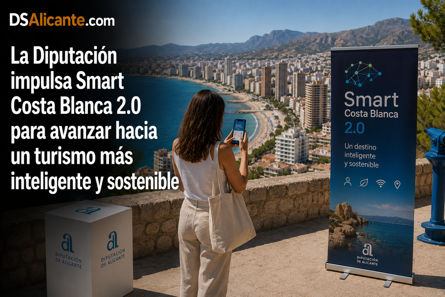 La Costa Blanca acelera su transformación digital con un nuevo proyecto para gestionar mejor el turismo