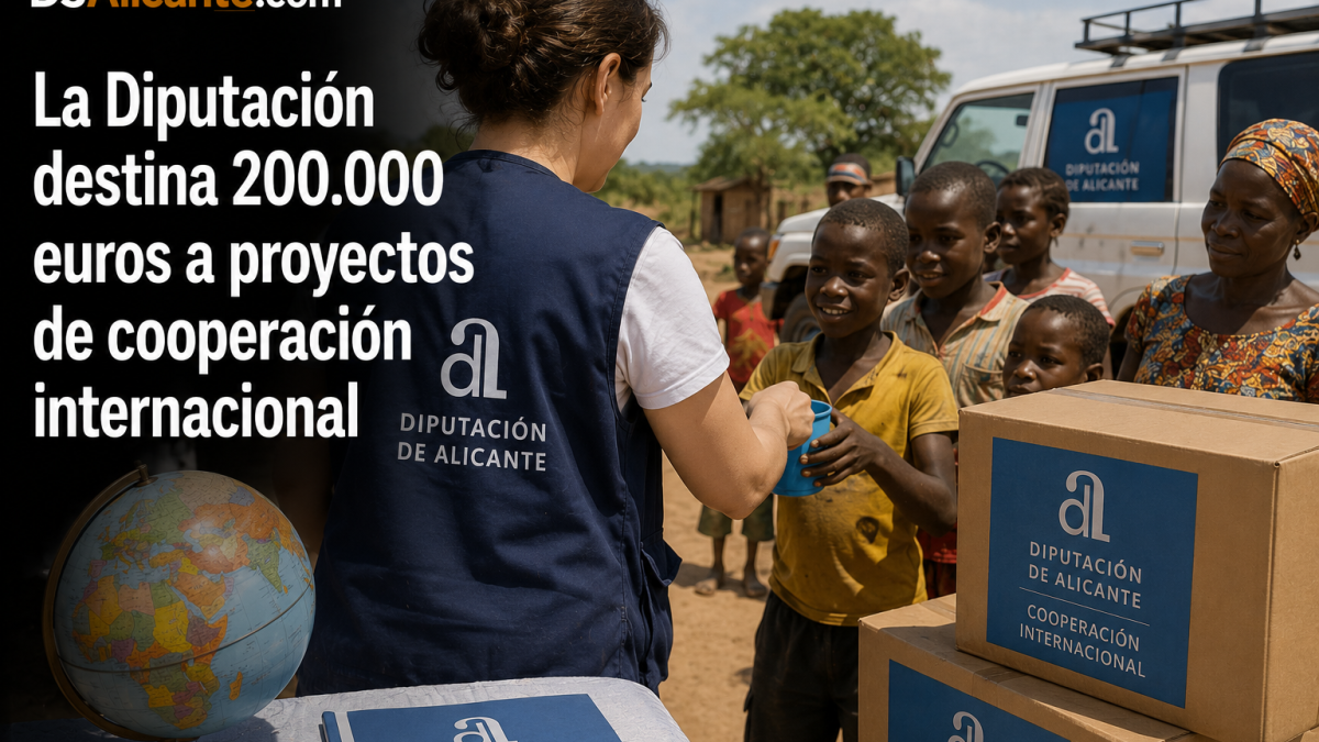 La Diputación de Alicante lanza 200.000 euros en ayudas para proyectos solidarios internacionales