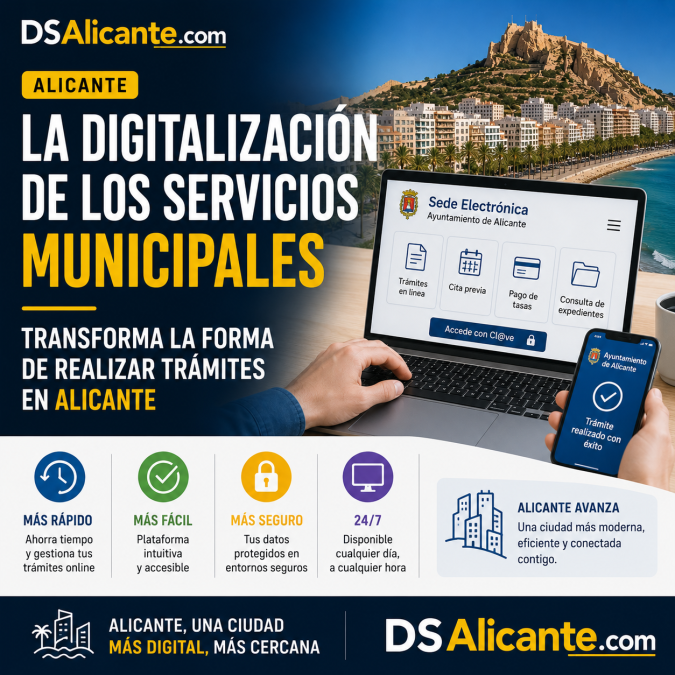 La administración electrónica impulsa los servicios digitales en Alicante