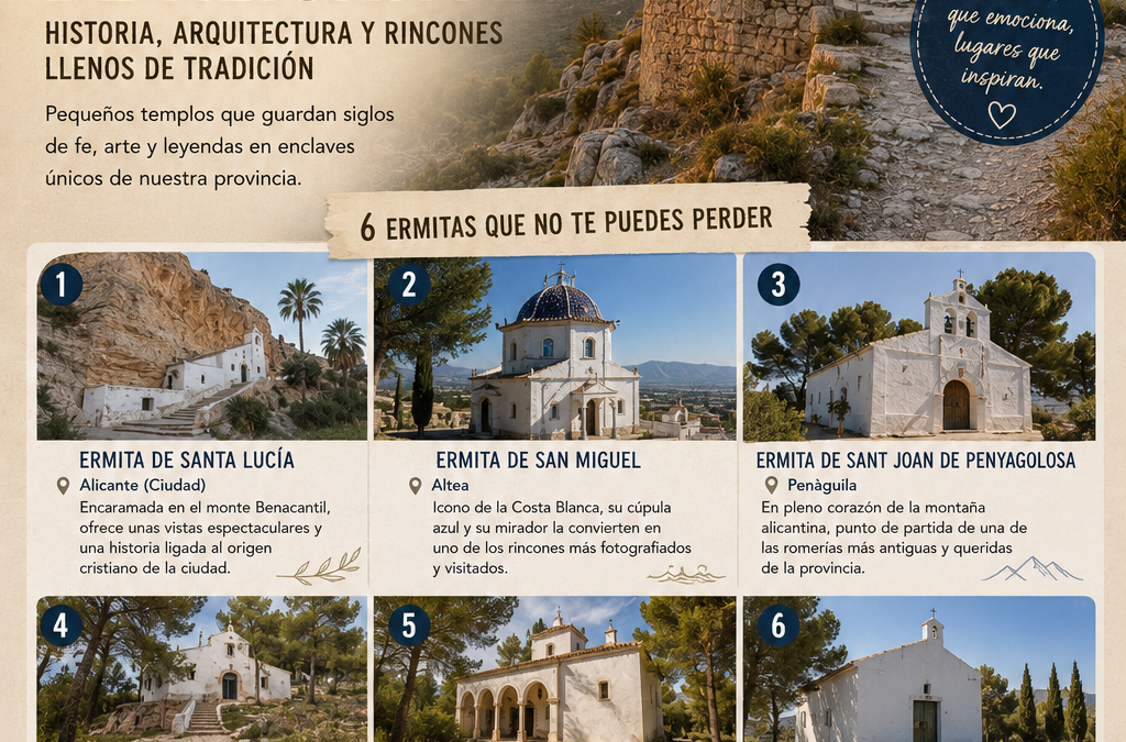 Las ermitas más bonitas de Alicante: historia, rutas y patrimonio por descubrir