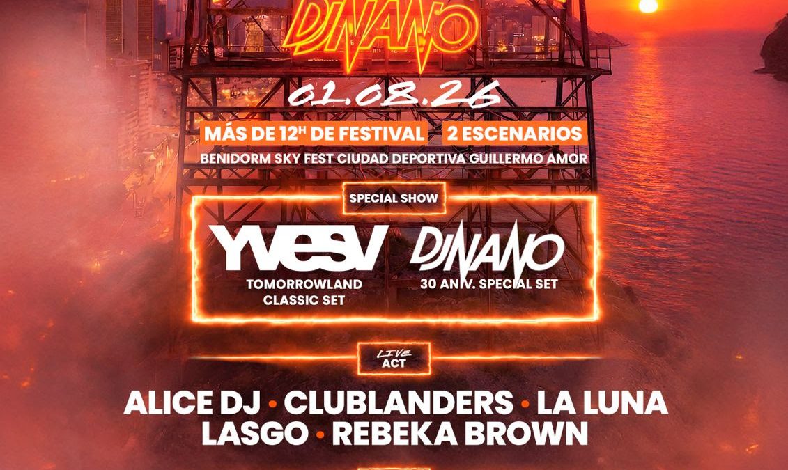 Oro Viejo Festival by Dj Nano aterriza en Benidorm el 1 de agosto con 12 horas de música y 20 artistas en dos escenarios