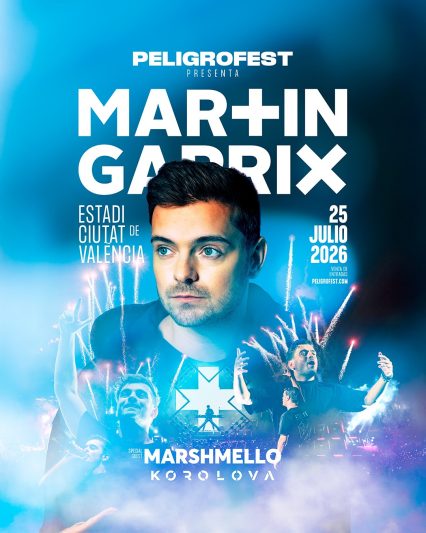 PELIGRO FEST reunirá a Martin Garrix, Korolova y Marshmello en Valencia en su primera edición el 25 de julio
