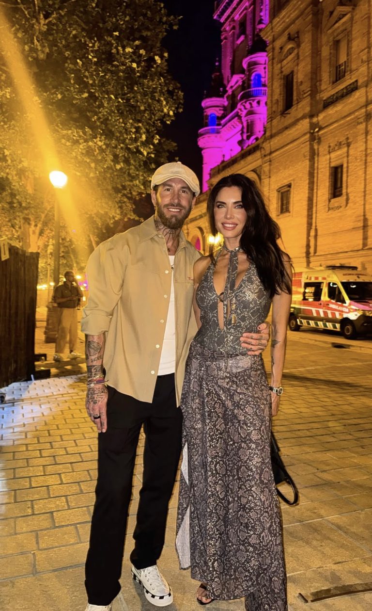 Pilar Rubio y Sergio Ramos derrochan complicidad en el concierto de Lenny Kravitz con un total look firmado por Selmark