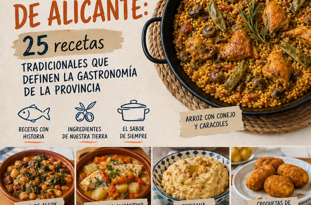 Platos típicos de Alicante: las 25 recetas tradicionales que debes conocer