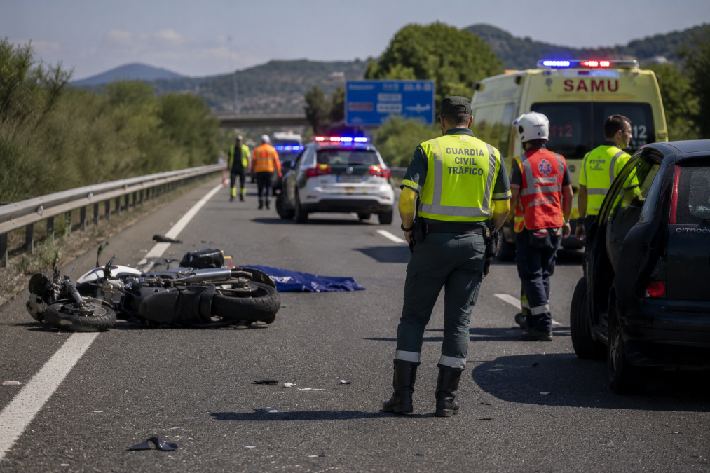 Accidente en Pedreguer: muere una mujer en la AP-7