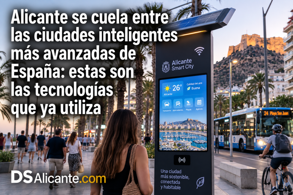 Alicante Smart City: por qué es una de las ciudades inteligentes de España