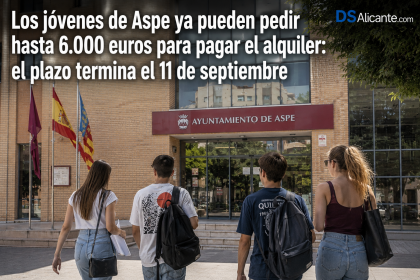 Bono Alquiler Joven Aspe 2026: hasta 6.000 € y plazo