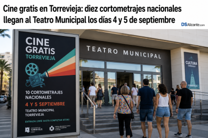 Cine gratis en Torrevieja: 10 cortos el 4 y 5 de septiembre