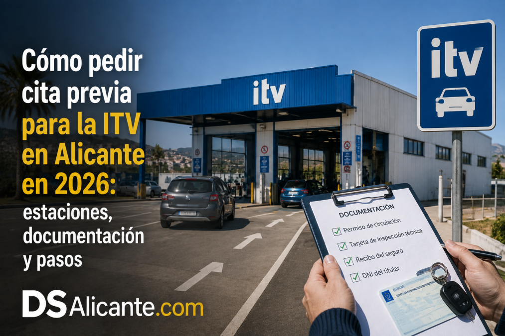 Cita previa ITV Alicante 2026: cómo pedirla