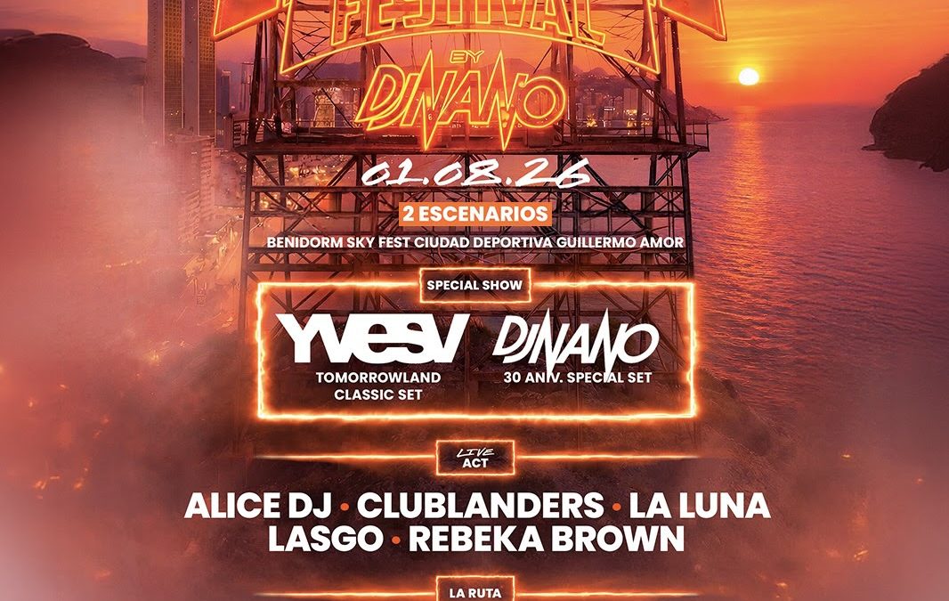 Comienza la cuenta atrás para Oro Viejo Festival by DJ Nano: Benidorm se prepara para el gran reencuentro de la cultura dance