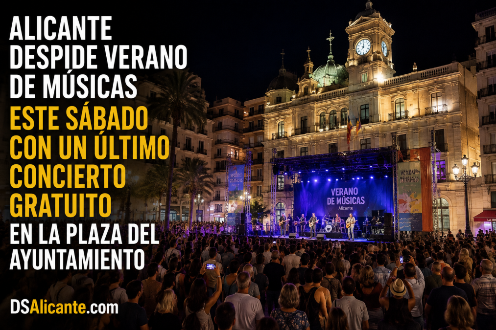 Concierto Alicante 15 agosto 2026: entrada gratis