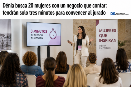Dénia busca 20 empresarias para presentar sus negocios en 3 minutos