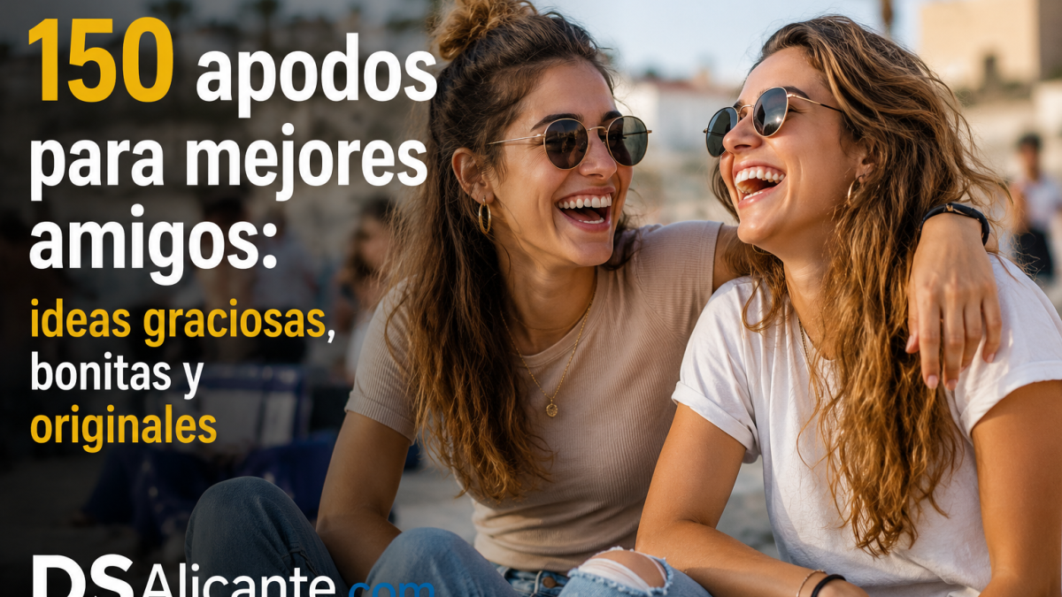 Descubre 150 apodos para mejores amigos: ideas bonitas, graciosas, originales, cortas y en inglés para tu mejor amigo o amiga.