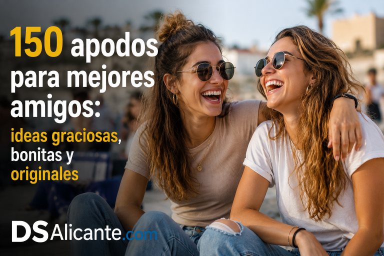 Descubre 150 apodos para mejores amigos: ideas bonitas, graciosas, originales, cortas y en inglés para tu mejor amigo o amiga.