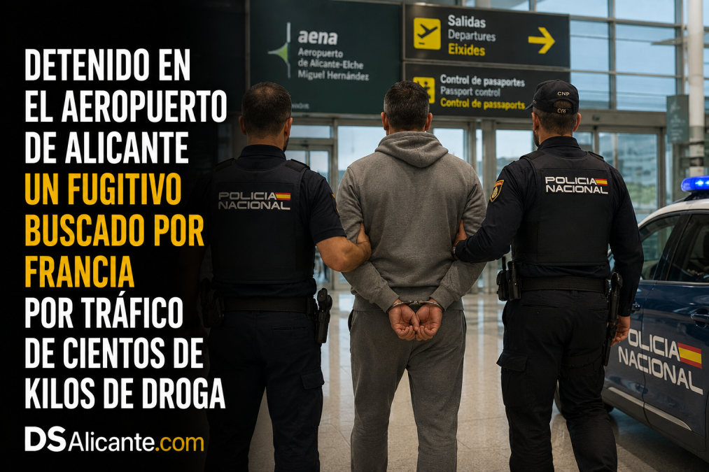 Detenido en Alicante fugitivo buscado por Francia por drogas