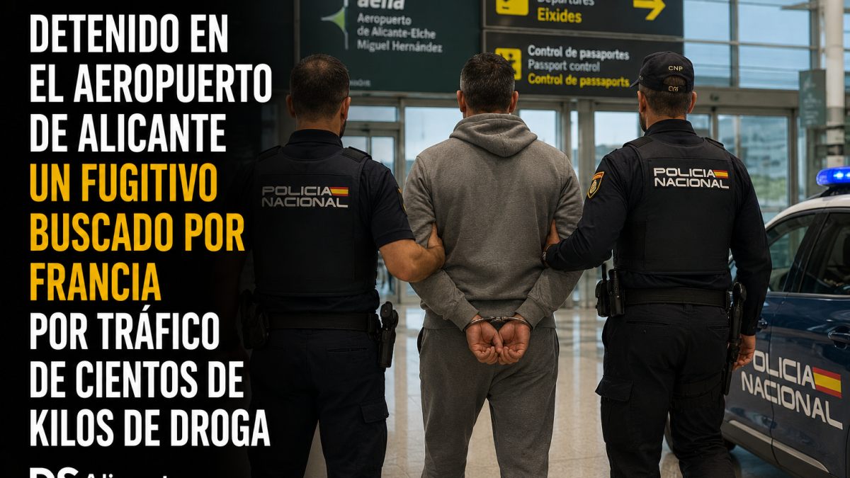 Detenido en Alicante fugitivo buscado por Francia por drogas
