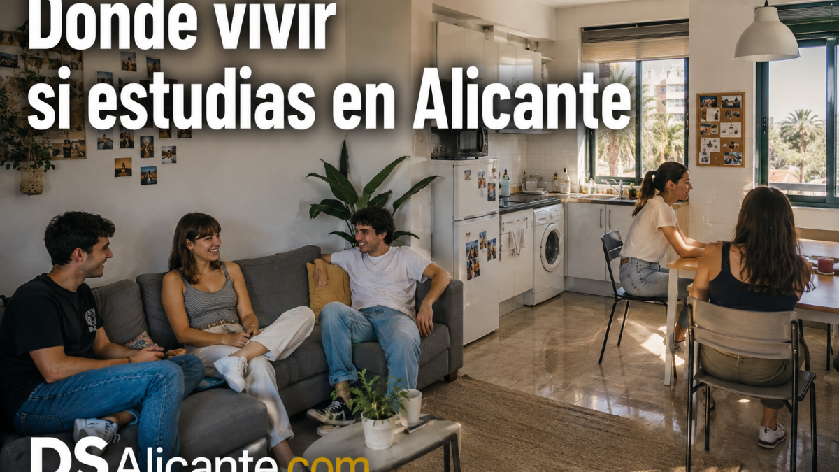 Dónde vivir si estudias en Alicante: mejores zonas para estudiantes