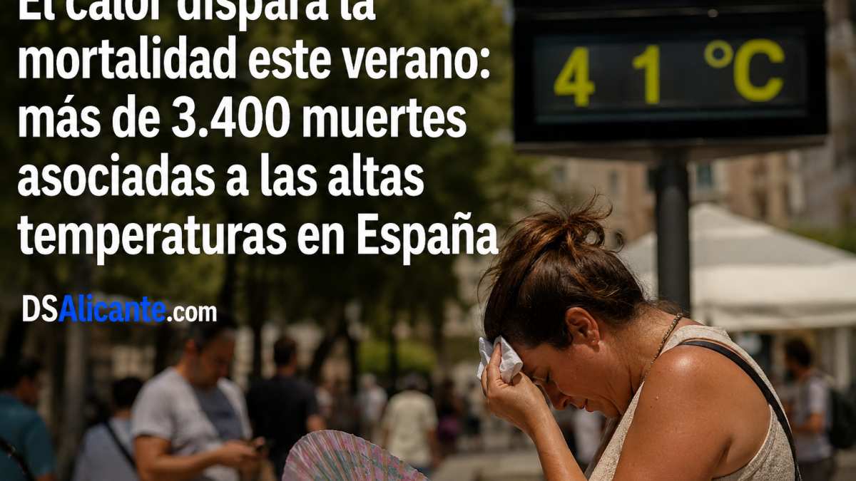 El calor deja ya más de 3.400 muertes asociadas este verano: la Comunitat Valenciana, entre las más afectadas