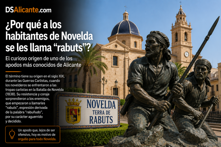 El curioso motivo por el que a los vecinos de Novelda se les conoce como 
