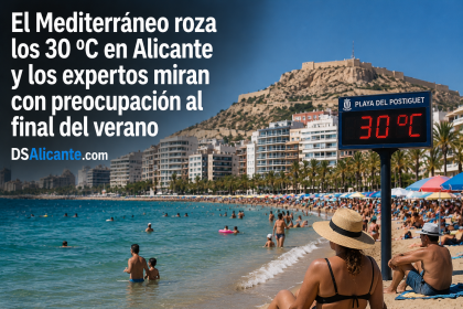 El mar alcanza los 30 grados en Alicante: por qué preocupa lo que pueda ocurrir al final del verano