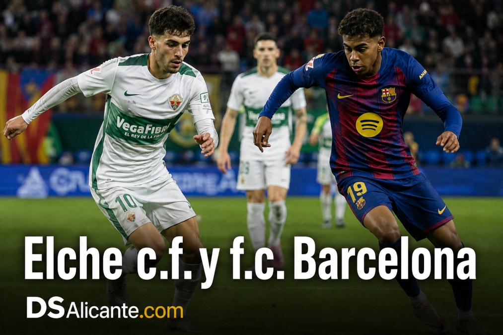 Elche y Barcelona juegan este domingo 23 de agosto a las 21:30. Horario, dónde verlo, aparcamiento, autobuses y cómo llegar al Martínez Valero.