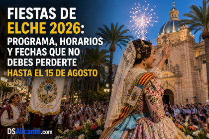 Elche ya está de fiesta: estas son las fechas y grandes actos que no debes perderte hasta el 15 de agosto