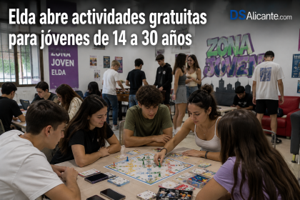 Elda ofrece actividades gratis para jóvenes desde septiembre
