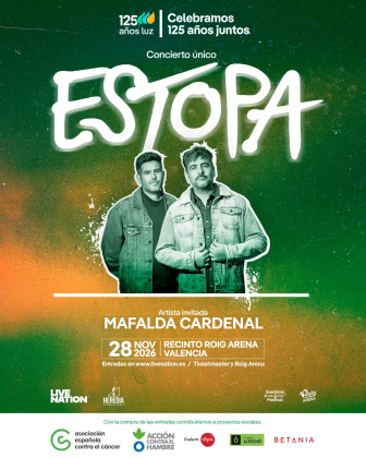 Estopa ofrecerá en Valencia su único concierto de 2026: fecha, horarios y todo lo que debes saber