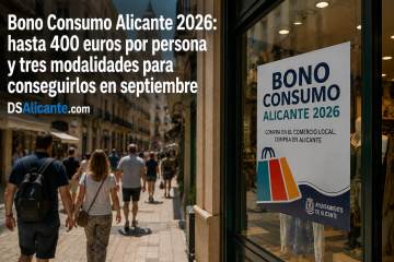 Hasta 400 euros en bonos para comprar en Alicante: quién puede pedirlos y cuándo salen