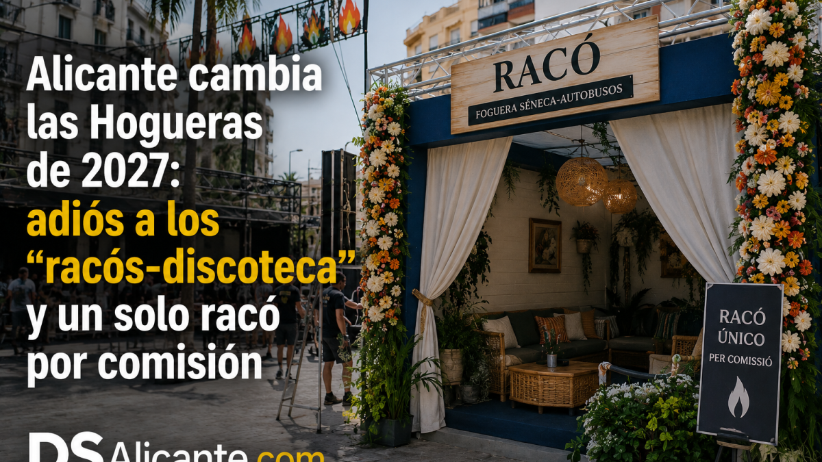 Hogueras Alicante 2027: así cambiarán los racós
